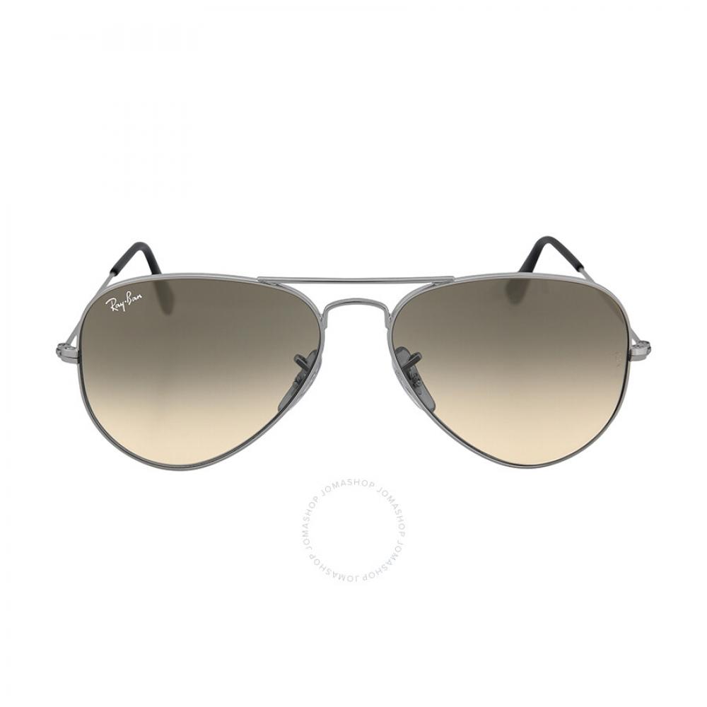 

Ray Ban Aviator Gradient Light Grey Unisex Sunglasses RB3025 003 32 55