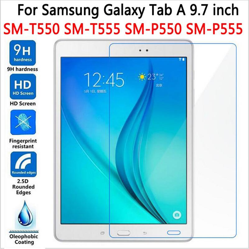 

HD Защитная пленка для экрана Samsung Galaxy Tab A 9,7 T550 T551 T555, закаленное стекло для SM-P550 9,7, защитная пленка для планшета прозрачный