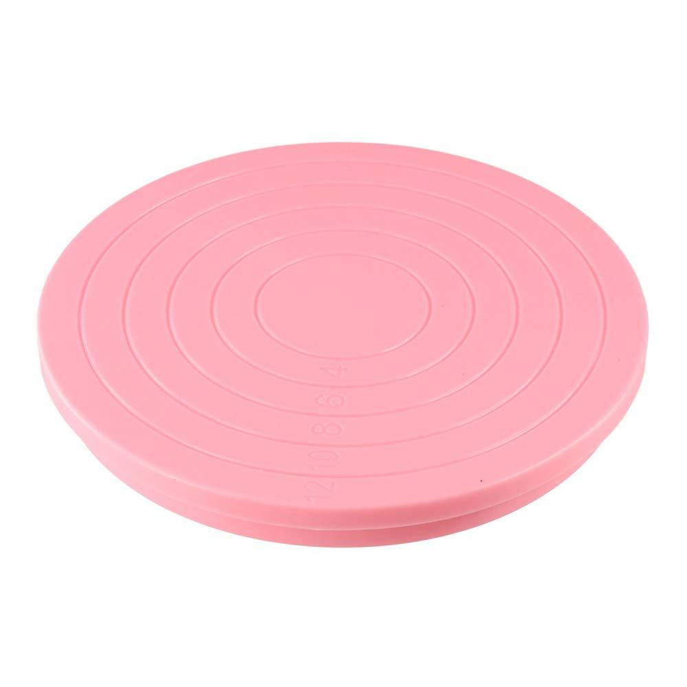 Kitchen Tools Mini Cake Rotary Table DIY Round Cake Turntable Stand Plastic Cookie Stand Home