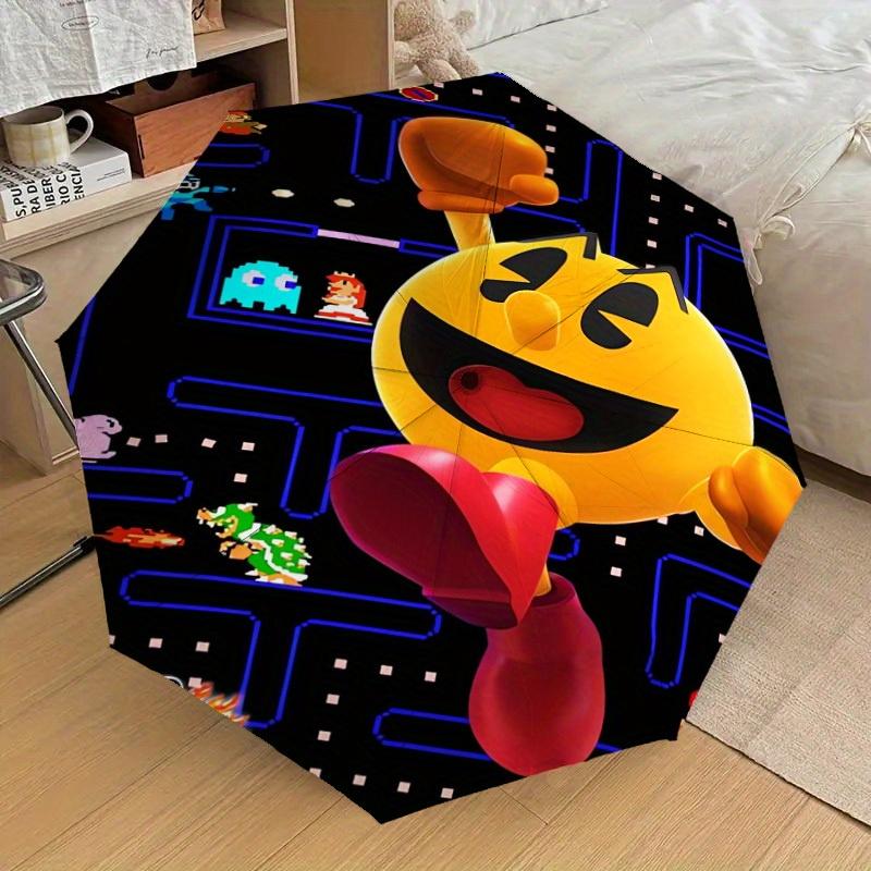 1pc Pac-Man Print Umbrella Multi-functional Umbrella Umbrella for Men & Women, Valentine's Day Anniversary Gift0818228
