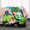 3D MASK Cartoon Blanket Jim Carrey Pattern Bedroom Living Room Home Decoration Picnic Blanket Children's Room Blankets for Beds