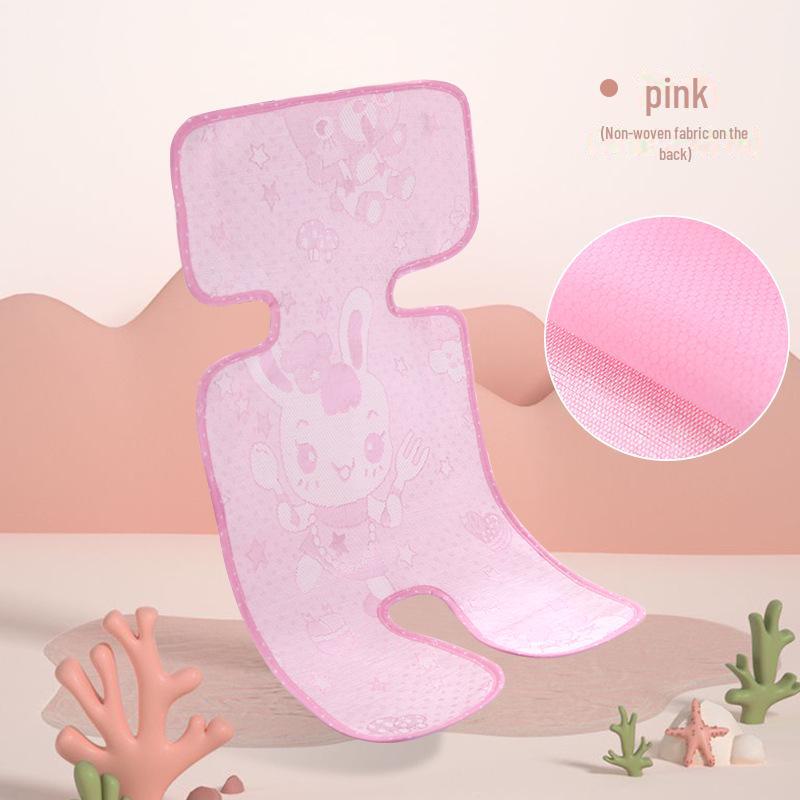 

Коврик Ice Silk Cool для детских колясок и стульчиков для кормления — дышащий и удобный для лета 70x33 cm