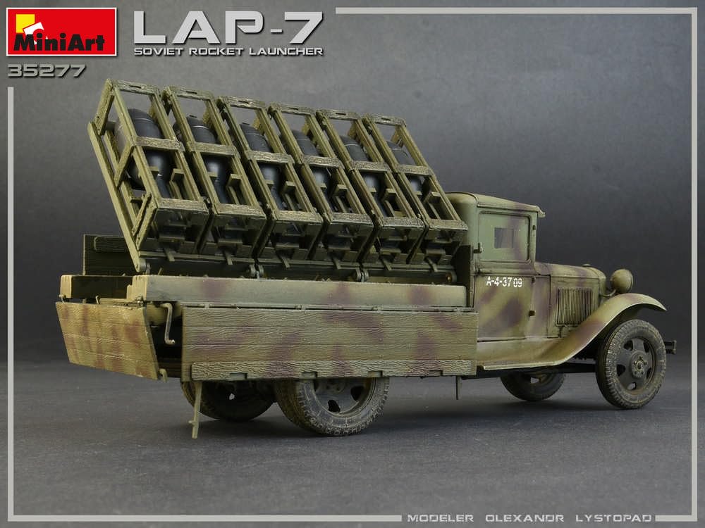WWII Soviet Rocket Launcher LAP-7
