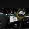 ABS Car Accessories Steering Wheel Buttons Knob Trim Cover Stickers For Mercedes Benz A B C E S GLC CLA CLS GLE GLS GLK Class