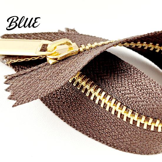 Metal Zipper Set 20Pcs Teeth Non Separating Zipper, Heavy Duty Closed-End DIY Sewing Replacement, Short Tape for Purses Handbags Pockets Wear