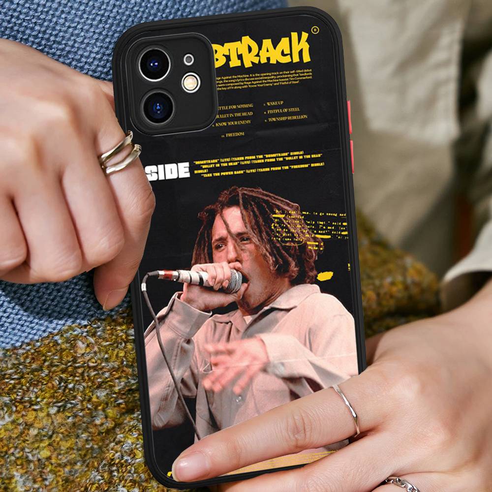 Rap Metal Band Rage Against The Machine Silicone Case For IPhone 16 15 14 13 12 11 Pro Max Plus X XS MAX Shockproof Matte Cover