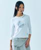 TUOMIO Star Doodle Capri T-Shirt [White]