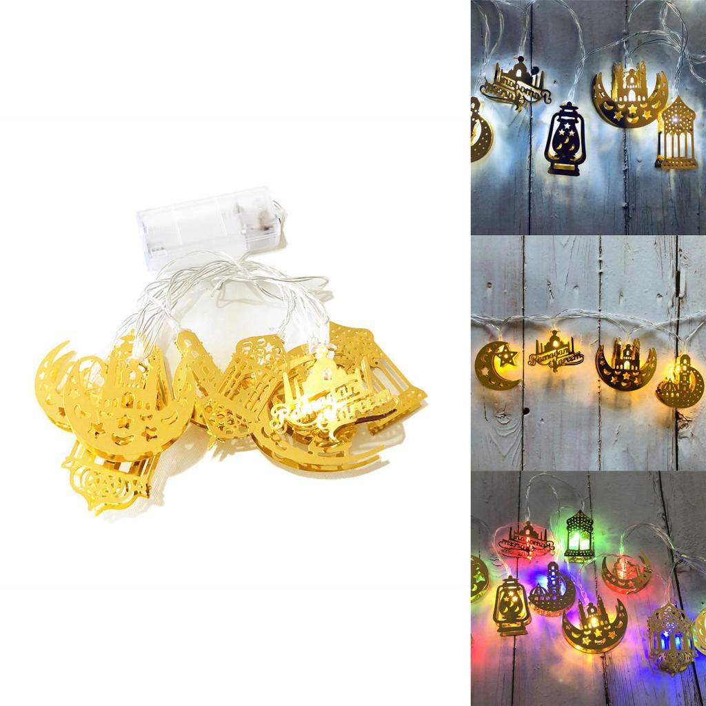 Exquisite Eid Mubarak Ramadan Led Fairy String Light For Festive Home Decor