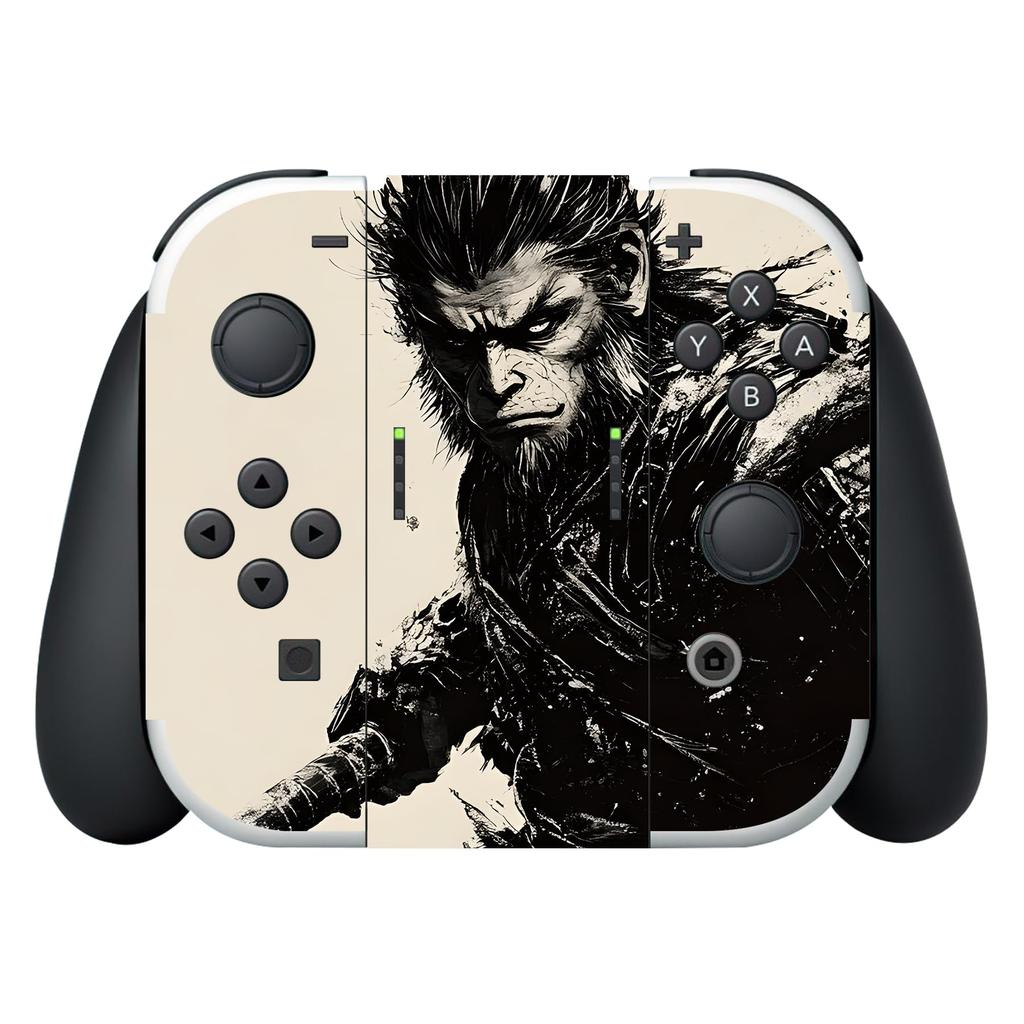 Plná sada ochranných nálepek PlayVital kompatibilní s OLED vlastní vinylovou nálepkou Skin Seals Kompatibilní s modely s dokovací rukojetí Switch OLED Console a
