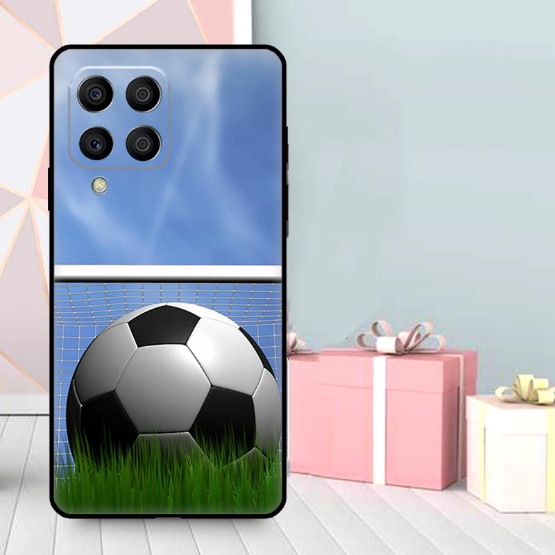 

Football Soccer Ball Case For Samsung Galaxy M16 M31 M21 M13 M33 M53 M15 M35 M55 M36 M56 M12 M32 M52 M14 M34 M54 Samsung M22