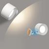 360 ° drehbare LED-Wandleuchten, magnetische wiederaufladbare Wandleuchte, Knopfsteuerung, Nachttischlampe mit 3 Farbtemperaturen und 3 Helligkeiten