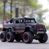 1/22 Boxed Large Benz G63 6X6 Car Model, Metal Die-cast Off-road Vehicle Collection Ornaments Sound and Light Children's Toy Car Gift