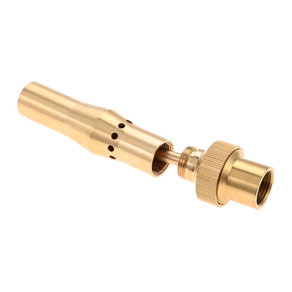 1pc Brass Adjustable Bubbling Fountain Nozzle 1/2" 3/4" 1" Thread Multi-branch Floating Air Spray Head Pond Pool Hotel Parks
