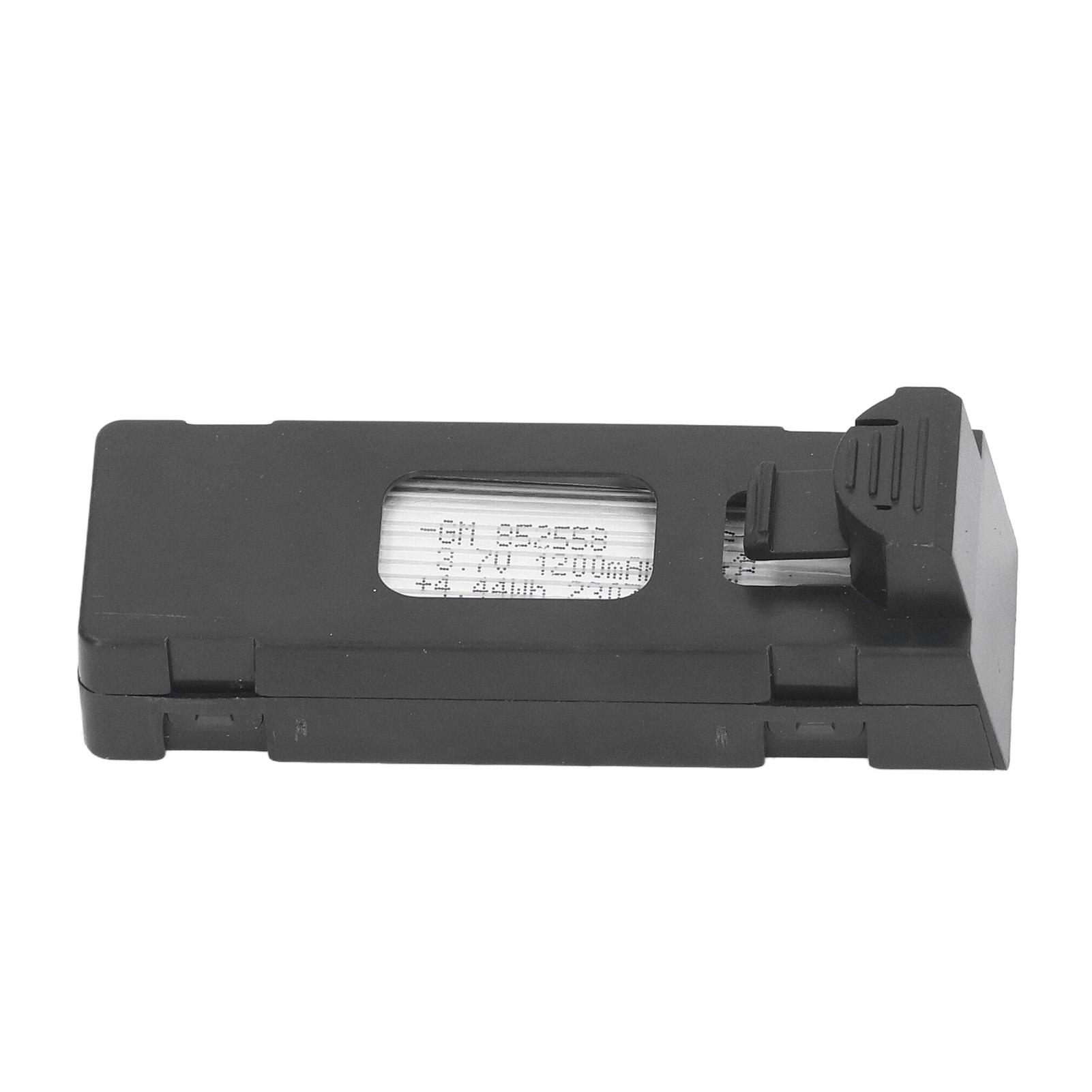 

3.7V 1200mAh Літієва батарея для RC дрона Пластикова Портативна Літієва батарея для RC літака для S162 S85 Аерофотозйомка Аксесуари для дрона з дистанційним керуванням