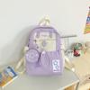 Cute girl schoolbag small fresh junior high school high school student size backpack high value student small backpack