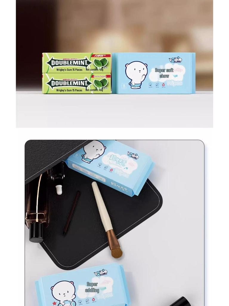 Neuankömmling: Tragbare Feuchttücher für Kinder und Babys - Perfekt für Hände, Mund und Po!