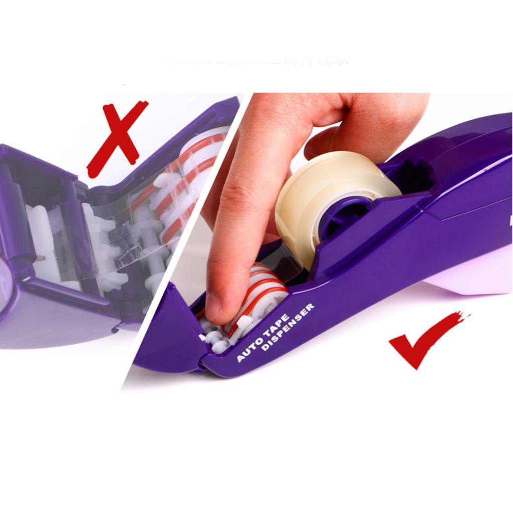 One-Hand Operate Tape Dispenser for Sealing Packages, Scrapbooking Envelopes