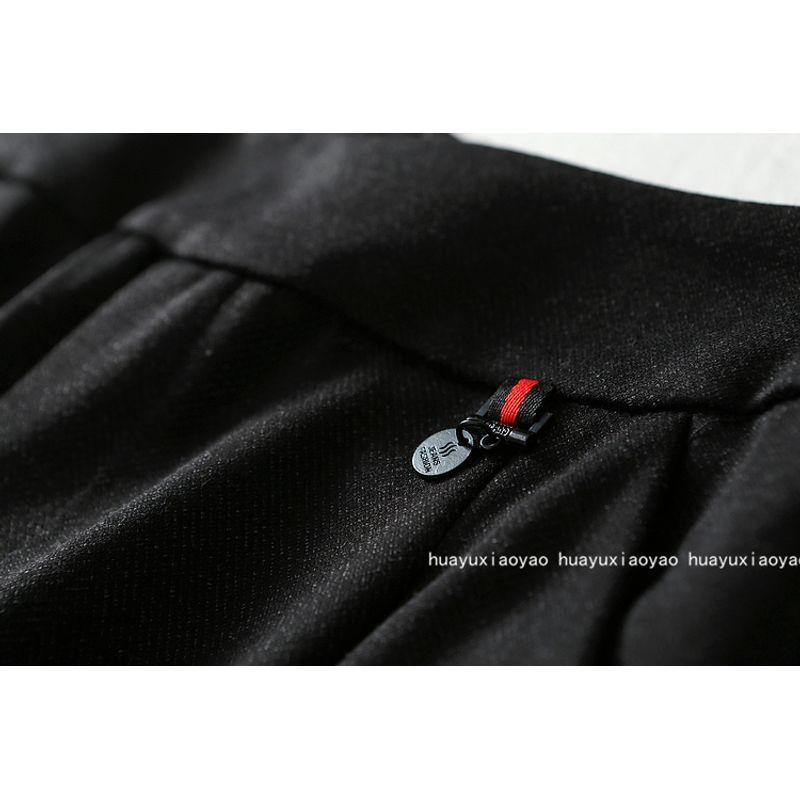 [Big Sale No Change] Simple Commute Slimming Harem Pants Women's Cropped Casual Pants Suit Pants
