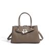 Early Spring Genuine Leather Bag For Women Women Simple Luxury Commute Work Shoulder Crossbody Fashion Elegant Ladies Purse Top Handle Handbag