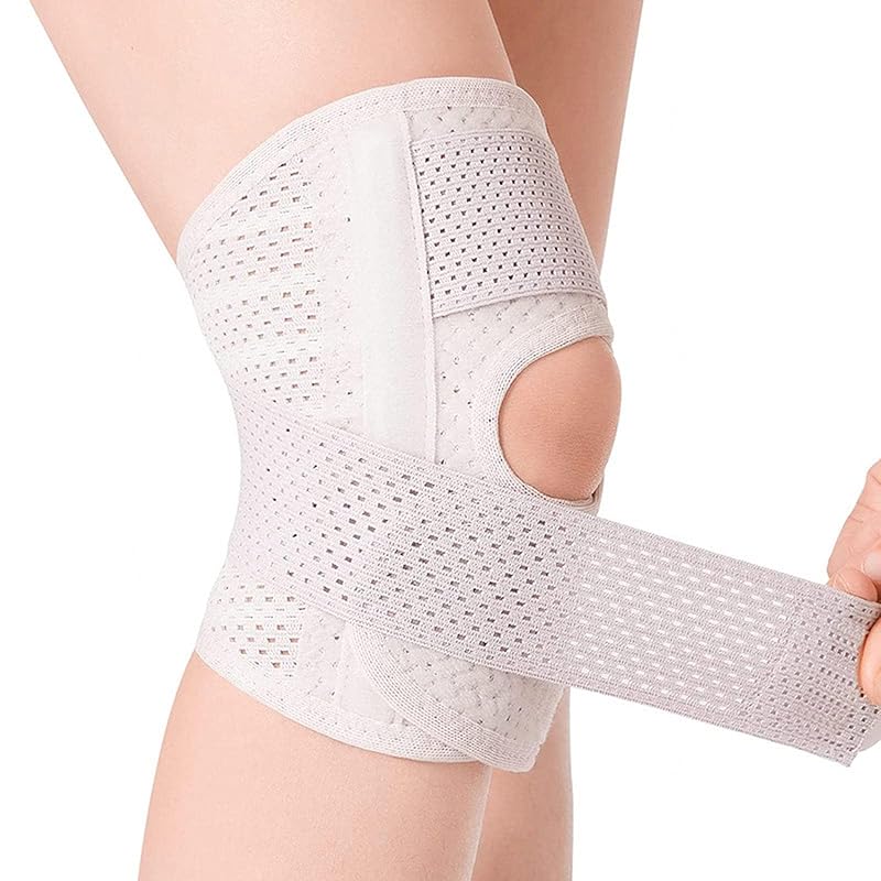 

2 Pack Knee Support - Knee Compression Sleeves for Men & Women, Knee Brace for Working Out, Running, Weightlifting, for Arthritis Joint Pain Relief XXL білий