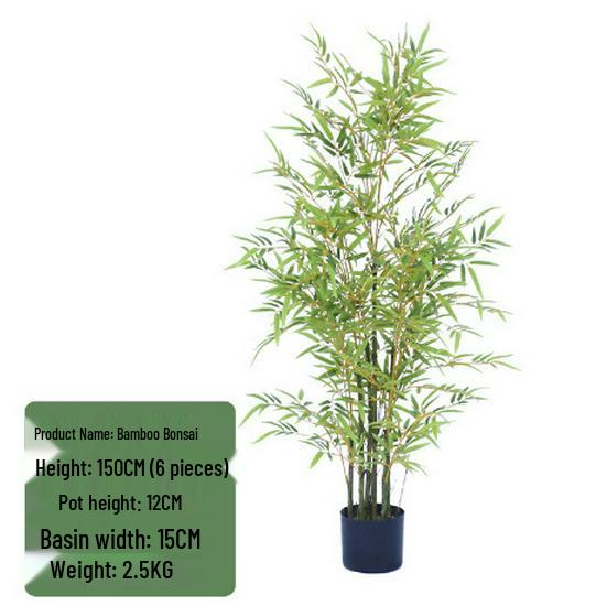 Artificial Bamboo Plant Decoration for Indoor and Outdoor Spaces