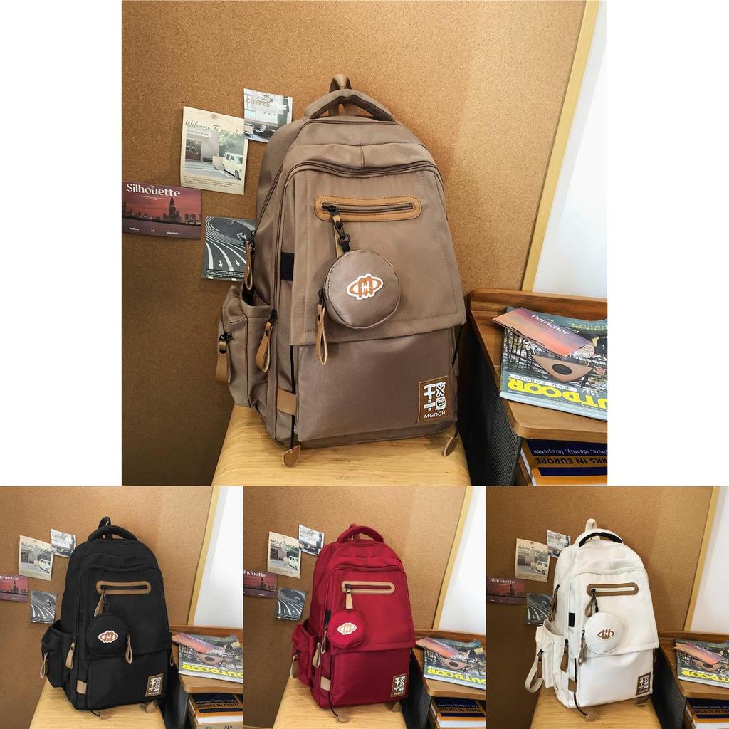Travel Backpack For Middle School Students With Nylon Material And Loadbearing Features For Daily Use