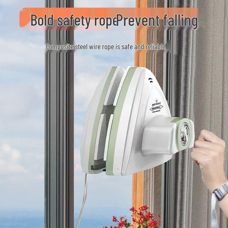 Strong Magnetic Triple-Layer Glass Cleaning Squeegee for High-Rise Windows