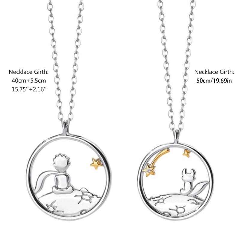 Alloy Necklace for Prince Pendant Necklace Alloy Chain for Occasions As Wedding Party Prom Anniversary Valentine's Day