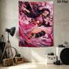 Demon Slayer Wall Tapestry Aesthetic Wall Hanging Printed Fabric Blanket Decorative Tapestries For Bedroom Living Room Home Decor