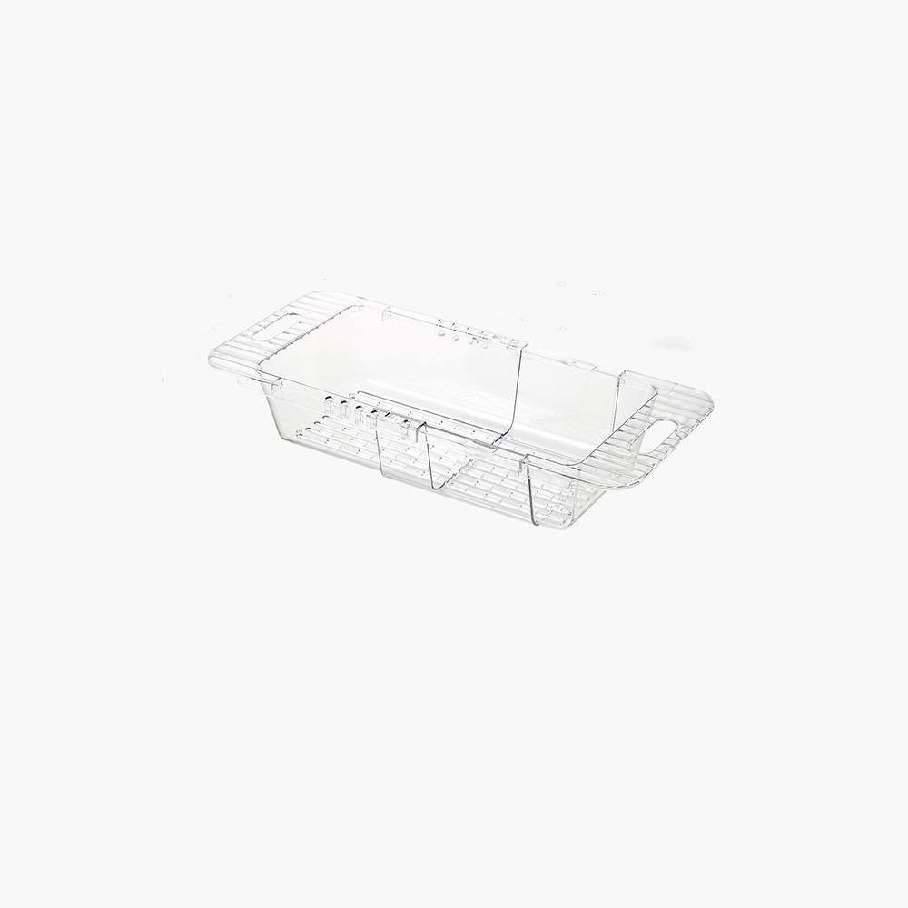 Flexible Vegetable Washing Basin Telescopic Retractable Drainage Rack Kitchen Drainage Basket  Sink