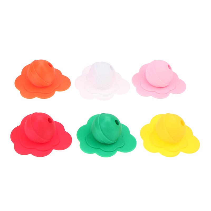1Pc Creative Pudding Lollipop Pen Holder Cute Pudding Pen Container Birthday Gift Creative Desktop Small Ornament