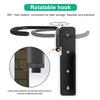 Garage Wall Mount Bike Rack Vertical Bike Display Hanging Hook Garage Wall Hanger for Helmet Universal Bicycle Parking Rack