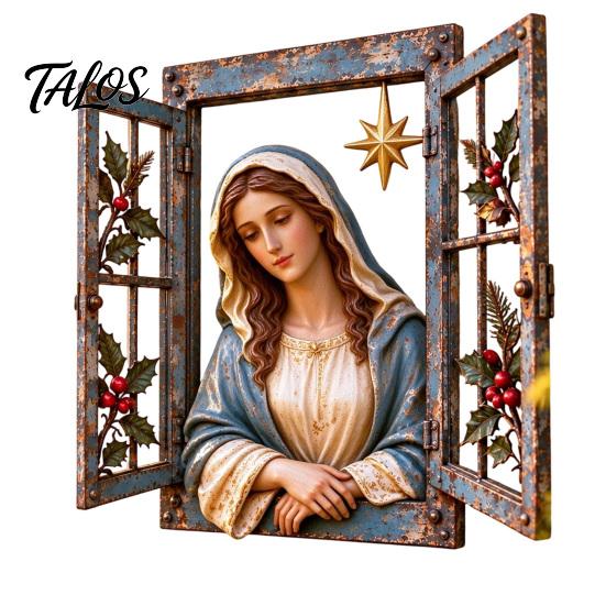 Decorative Accents Funny Pet Window Ornament for Christmas, Festive Table Office Holiday Decoration Decor Home Living Room Display