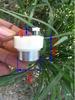 A6 12V Plastic DC Geared Motor, Metal Shaft & Pulley, 14 RPM DIY Experiment Accessory