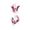 Waterproof Butterfly Tattoo Stickers Moon Pattern Body Art Tattoo Flower Tattoo Stickers  Female