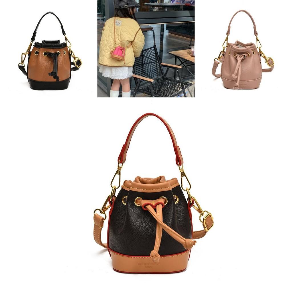 Stylish Mini Bucket Bag For Girls Fashionable Colorful Handbag Perfect For Kids