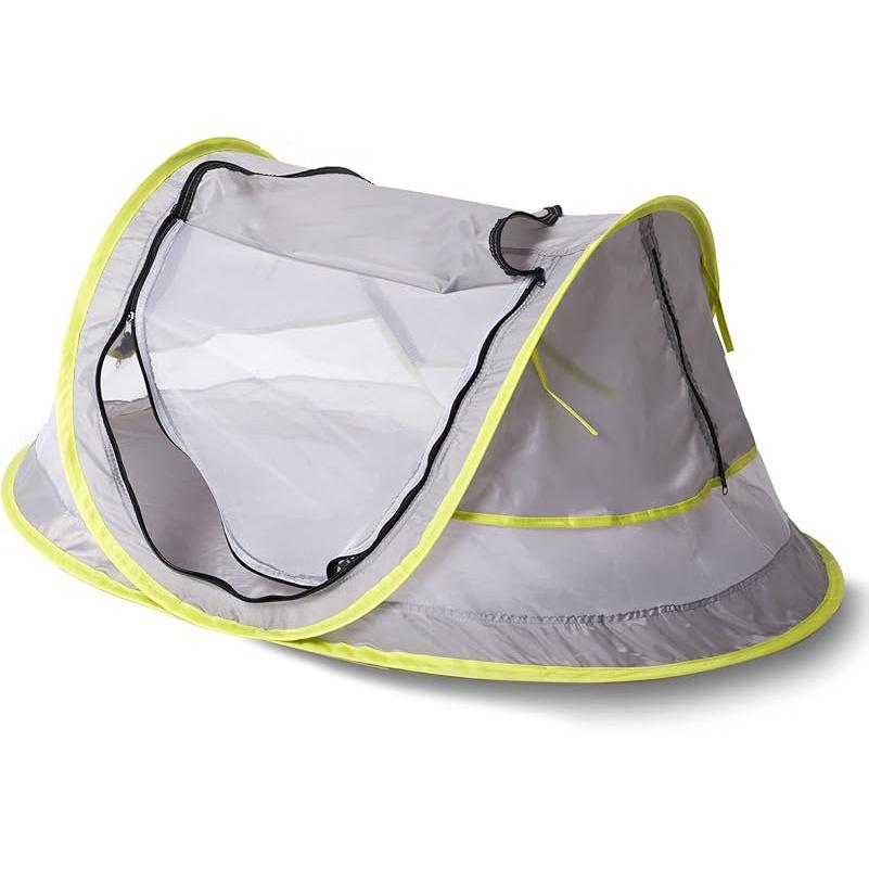 Baby Beach Tent,Baby Beach Pop Up Tent, UPF 50+ Sun Shade Baby Tent, Baby Tent with Mosquito Net, Sun Shelter for Girls Boys, Beach Umbrella for Green Pipe