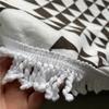Mandala Rundes Strandtuch Mikrofaser Wasseraufnahme Sport Meer Strand Yoga Matte Mit Quasten Drucken Großes Handtuch Liegehandtücher 150cm