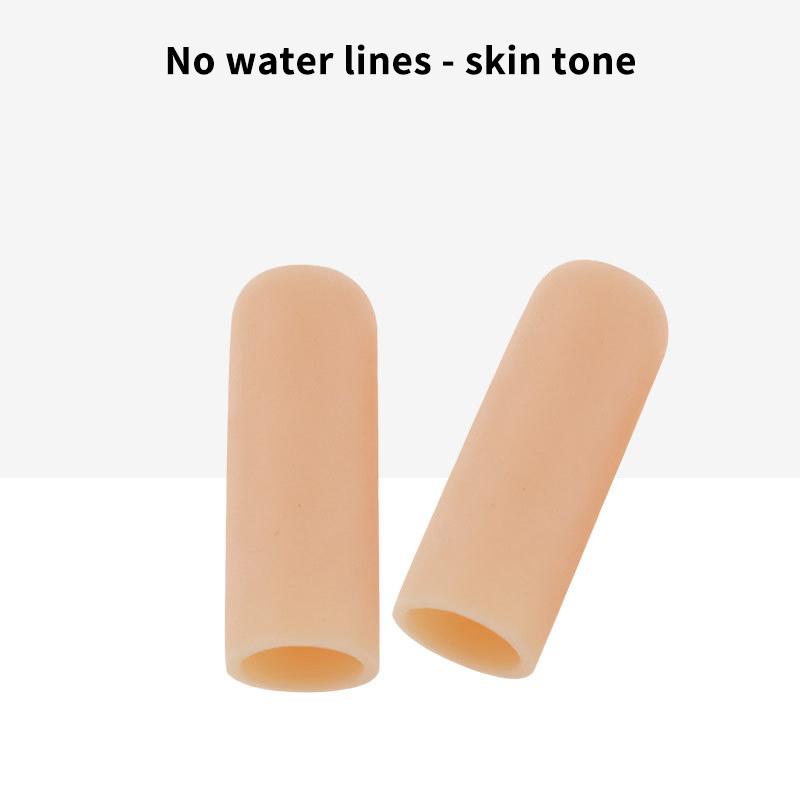2Pcs Sebs Gel Tube Hand Bandage Finger Protector Anti-Cut Heat Resistant Finger Sleeves Great Cooking Kitchen Tools