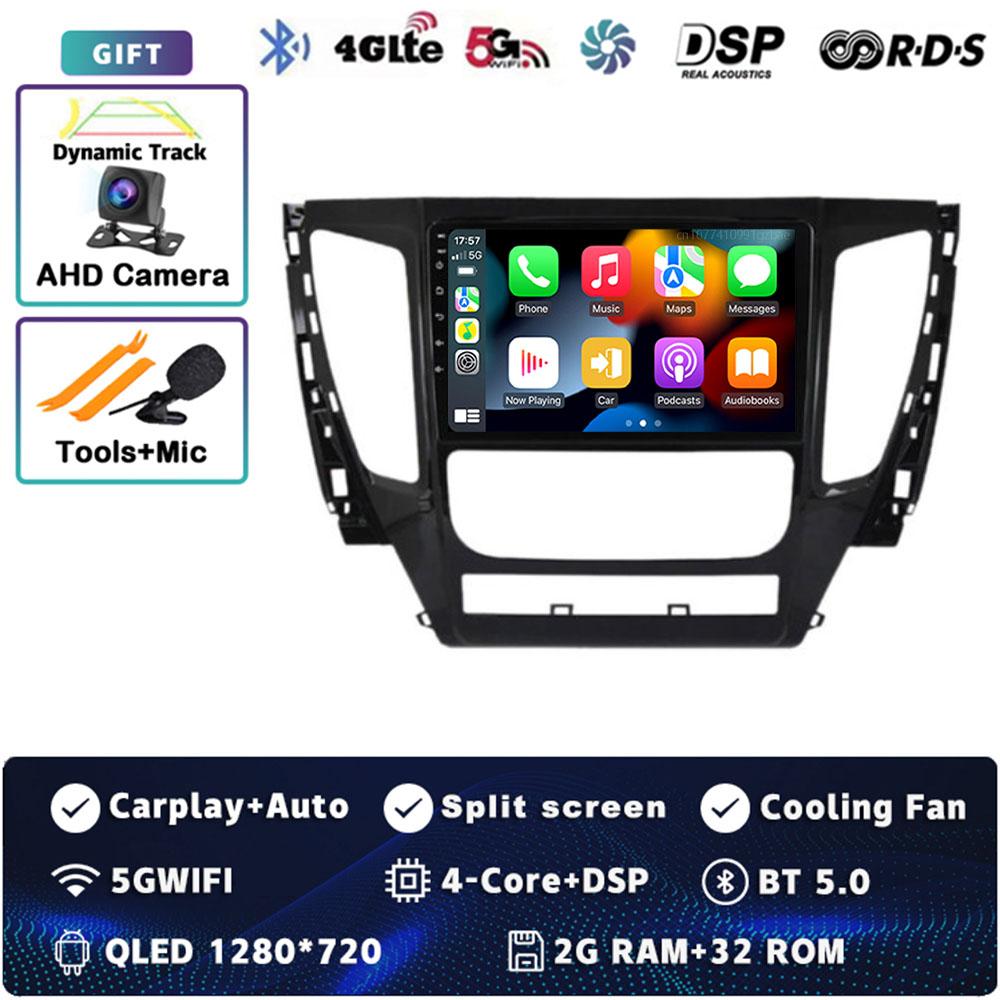 

Android 14 CarPlay Car Radio для Mitsubishi Pajero Sport 3 2016 - 2018 Мультимедиа Навигация GPS Стерео Авто Видео 360 Камера BT
