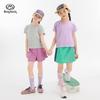 BanDuxian Girls' Summer Cooling Short-Sleeve T-Shirt