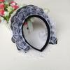 Girls Ruffles Lace Headwear Multilayer Lace Headband Mesh Lace Novelty Headpiece Maid Anime Cosplay Hair Ornaments