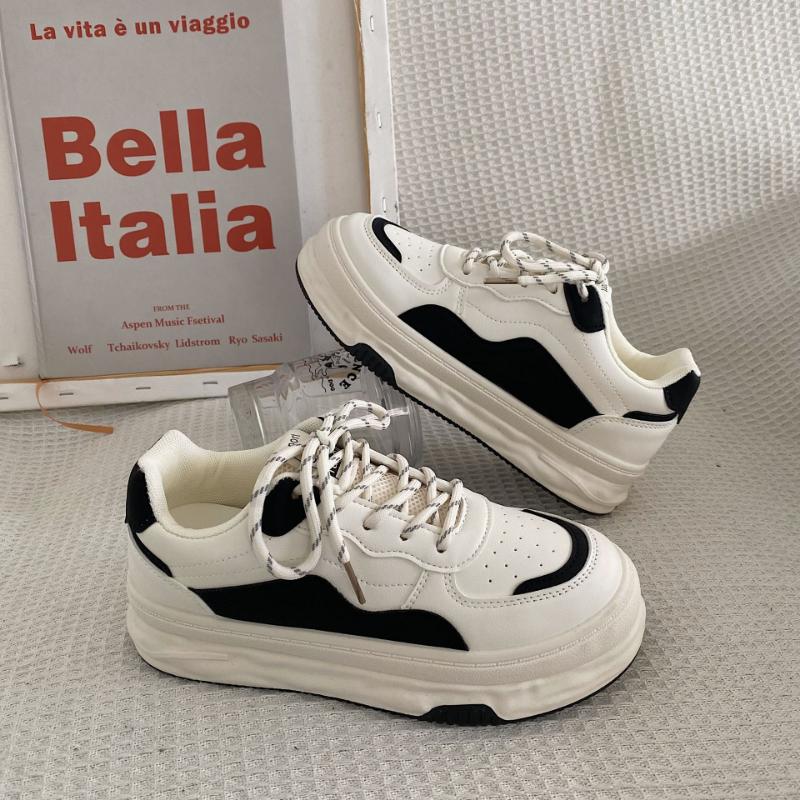 Women's Fashion Trendy Retro Board Shoes 2024 Summer New Style Thick Soled Women Casual Sports Versatile Comfortable Sneakers