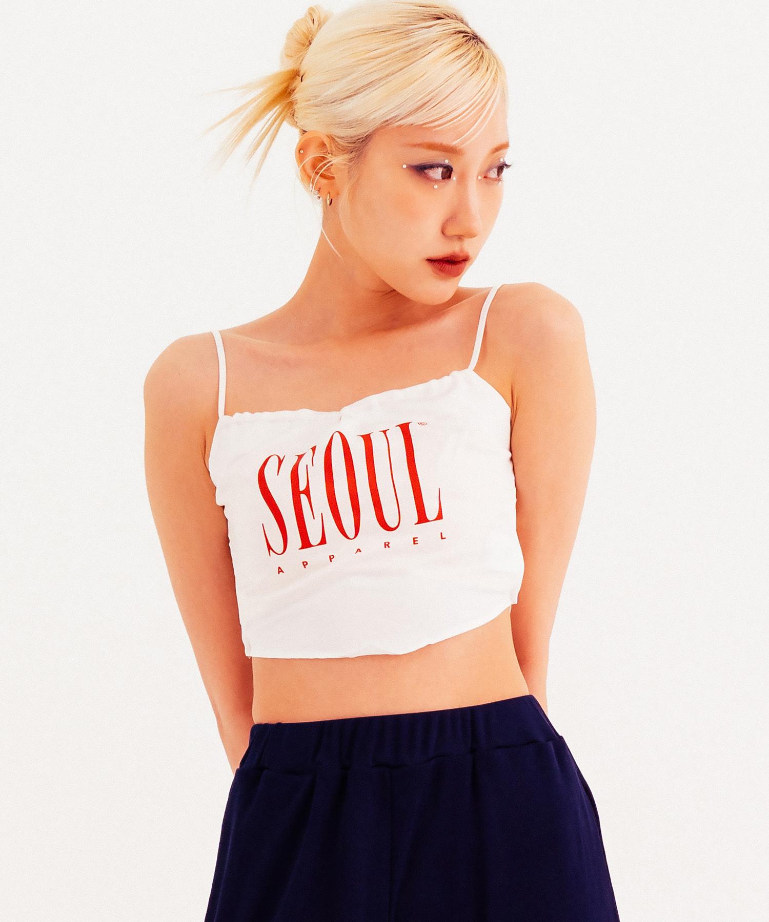 Топ без спинки Seoul Apparel (белый) White/Free