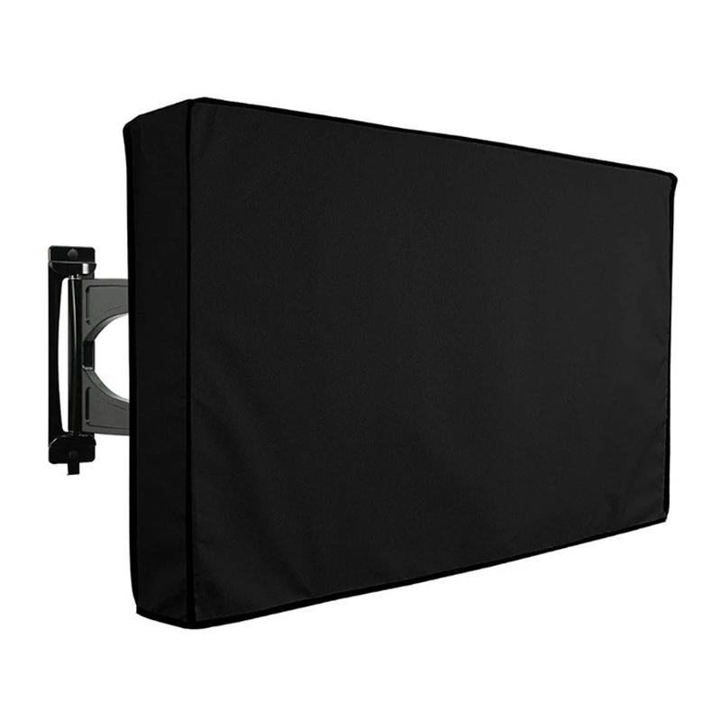 Housse de protection pour TV d'extérieur en tissu Oxford 210D/420D/600D, étanche et anti-poussière, pour TV murale de jardin, patio, maison