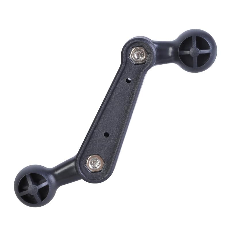 Double  Ball Head 17mm Extension Rod with Adjustable Angle Universal Ball Mount Armfor Mobile Phone Holder & Tablet Stand