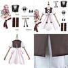Durable Hanako Toilet Bound Cosplay Costume Dress With Cosplay Wig Set