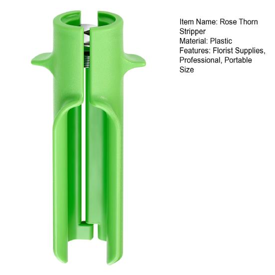 1/2Pcs Rose Thorn Stripper Flower Cleaner Leaf Stripping Tool Thorn Remover Home Flower Shop Floral Arrangements Florist Supplies