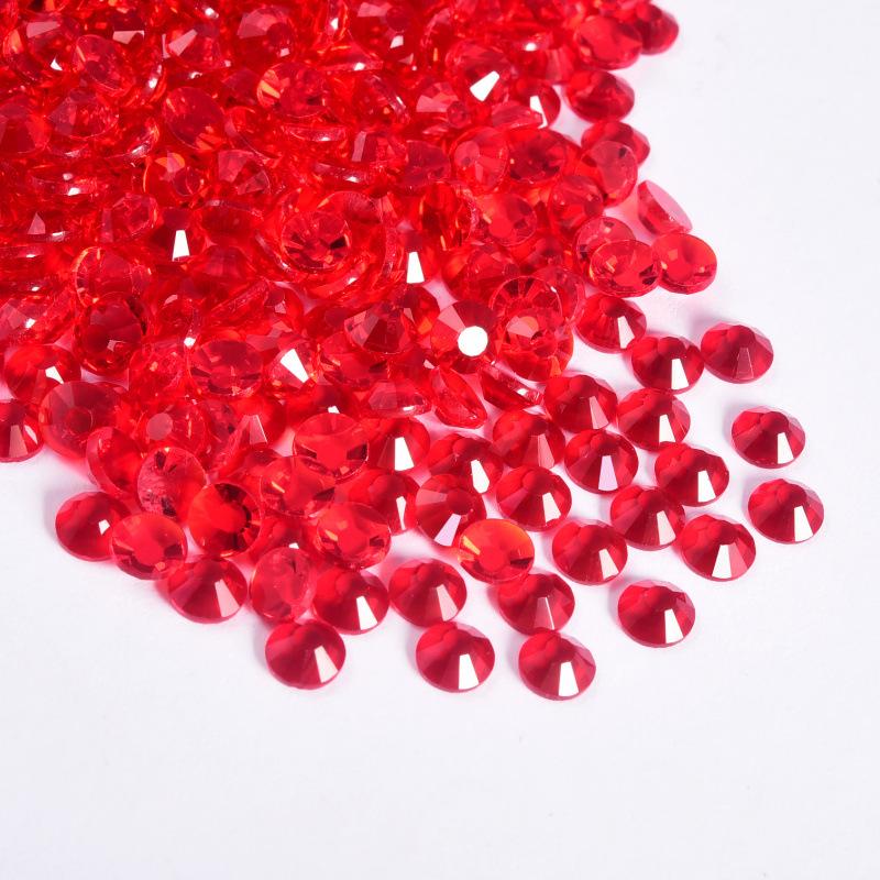 Nail Art Diamond Jewelry, Transparent Bottom Glass Rhinestone Flat Bottom Drill Mobile Phone Case Beauty Diy Luggage Jewelry Accessories