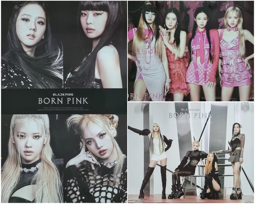[USED] BLACKPINK Album BORN PINK BOX SET 3 Types